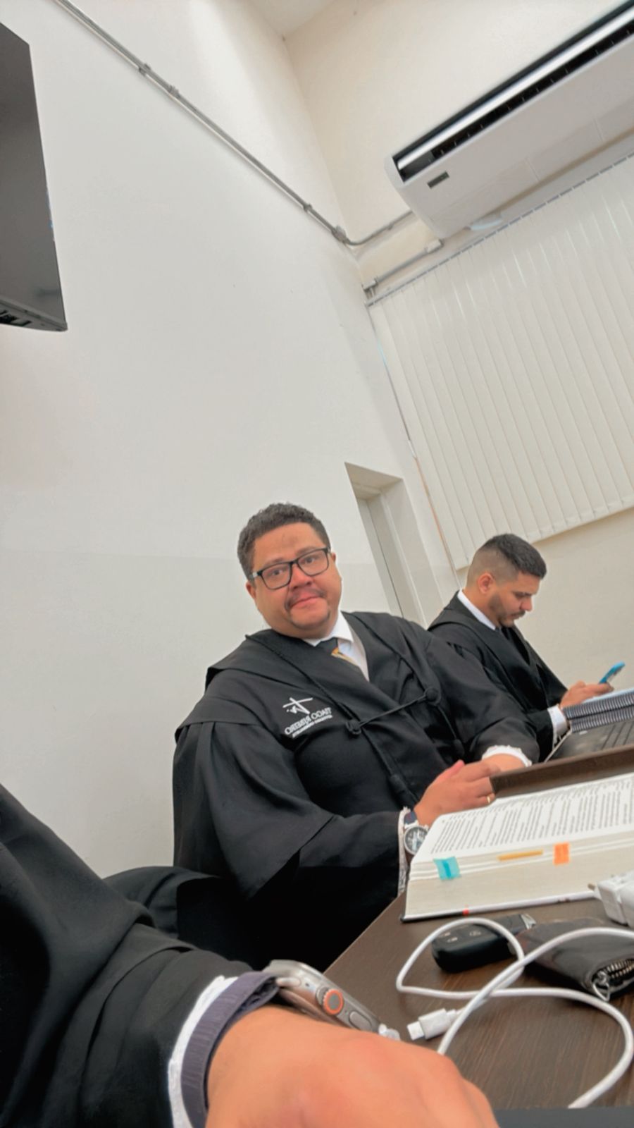 Bastidores do Tribunal